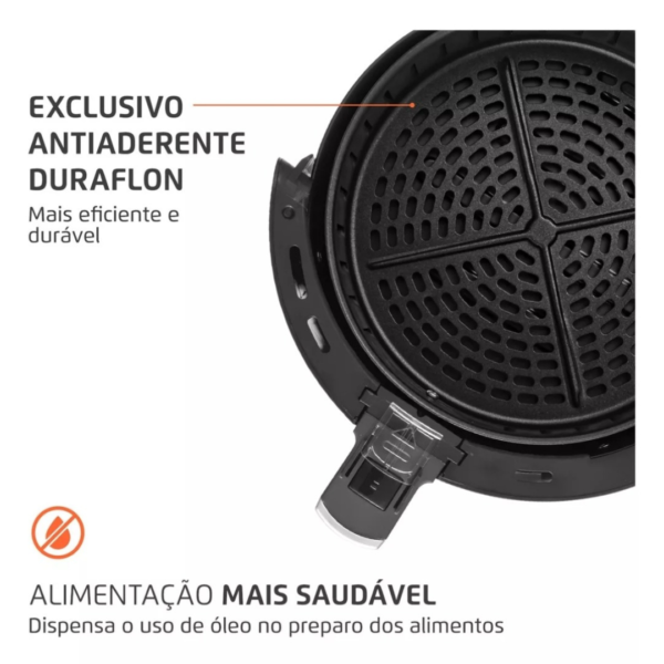 Fritadeira Sem Óleo Air Fryer 3,5l Preto 1500w Af-31 Mondial 127V - Image 6