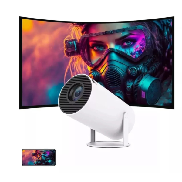 Mini Projetor Portátil 4K Android Full HD Smart Wi-Fi para Cinema em Casa - Image 2