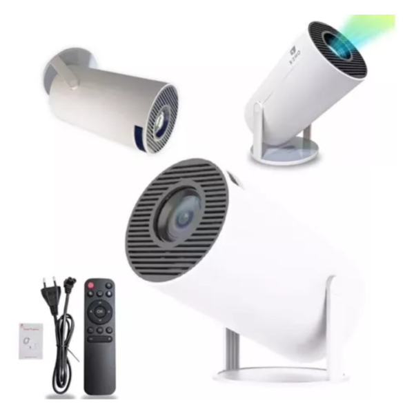 Mini Projetor Portátil 4K Android Full HD Smart Wi-Fi para Cinema em Casa - Image 3