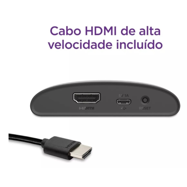 Roku Express | Dispositivo de Streaming para TV HD/Full HD com Controle Remoto - Image 3