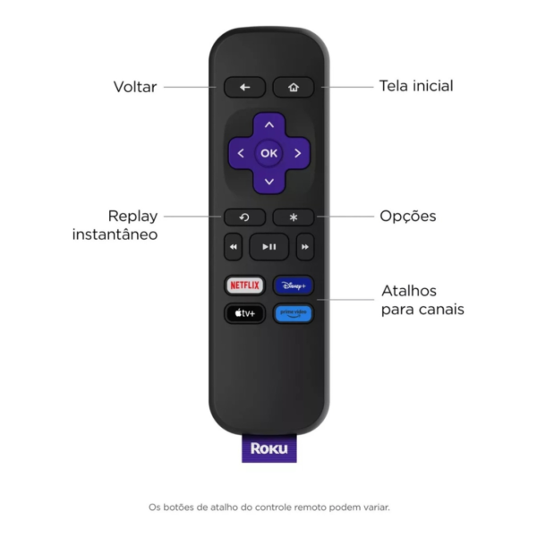 Roku Express | Dispositivo de Streaming para TV HD/Full HD com Controle Remoto - Image 4